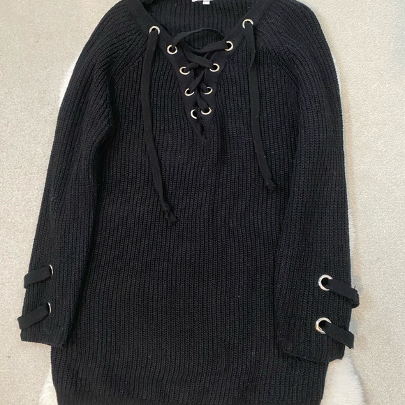 Knitted sweater dress/tunic - Picture 1 of 1